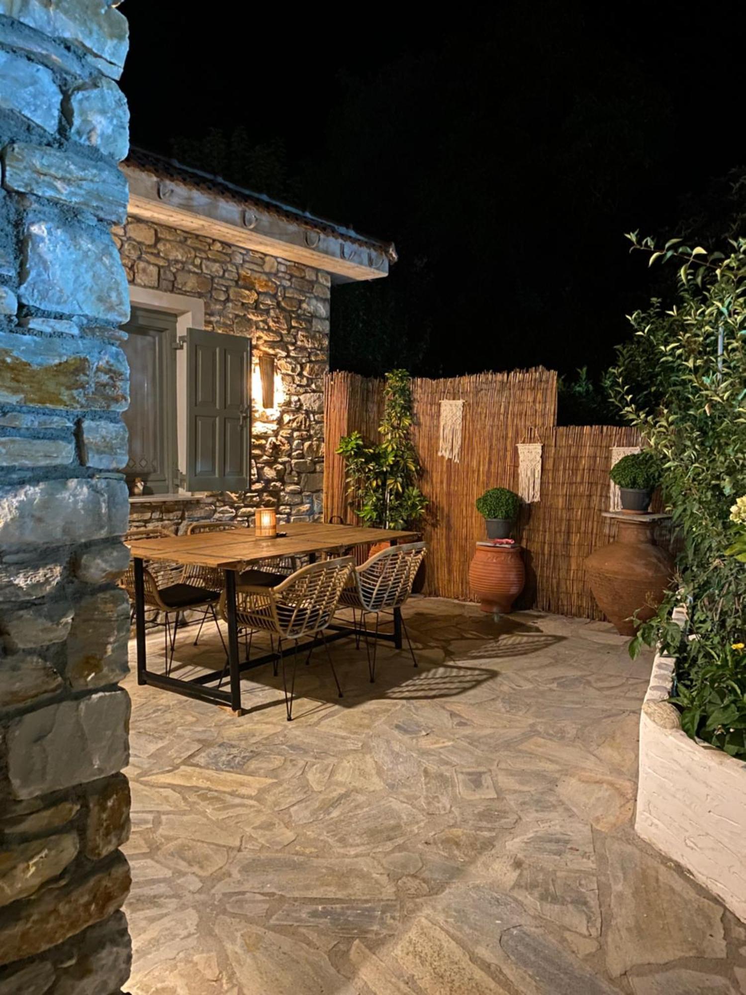 Oneiropetra Luxury House Villa Argalasztí Kültér fotó