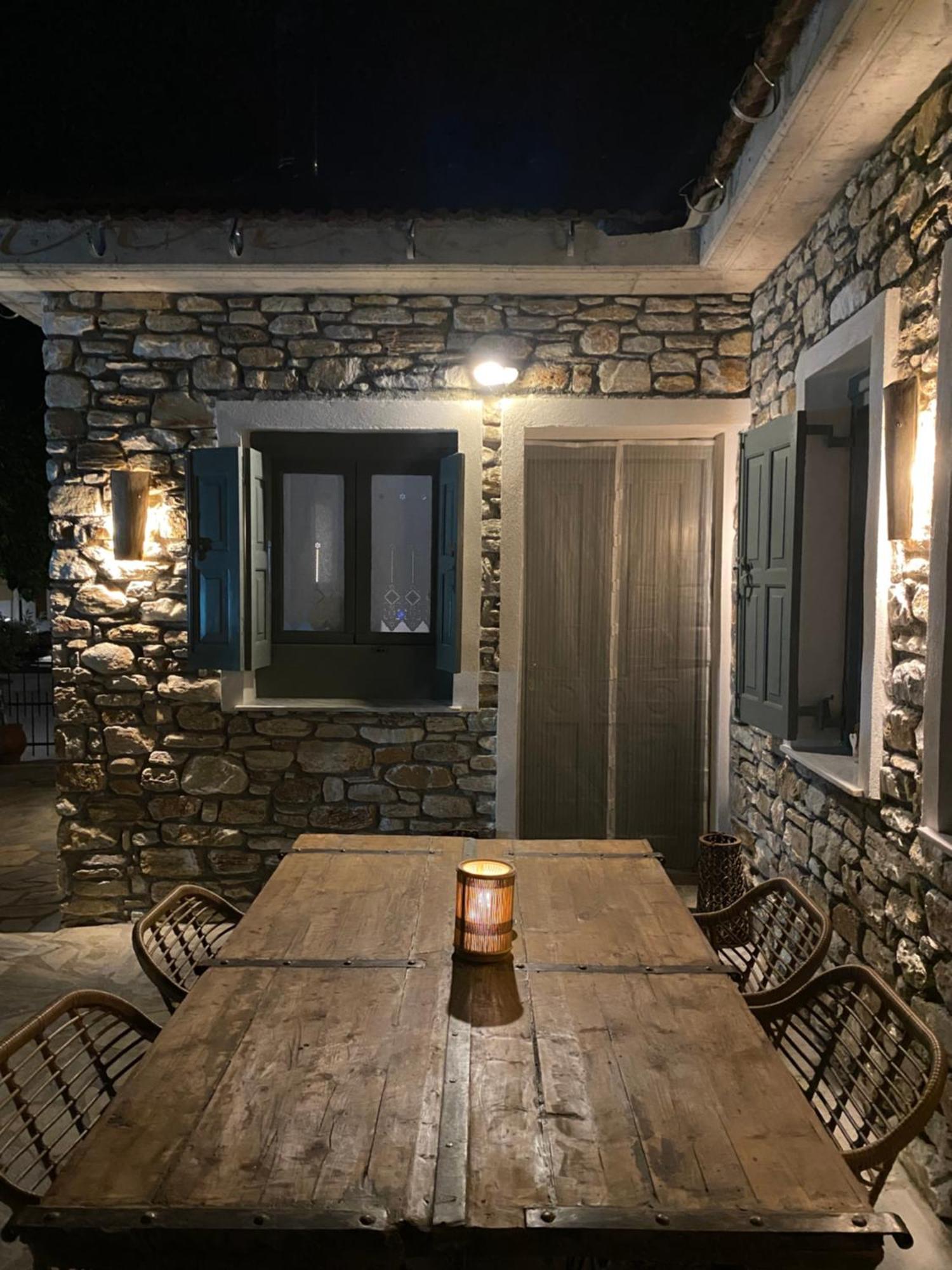Oneiropetra Luxury House Villa Argalasztí Kültér fotó