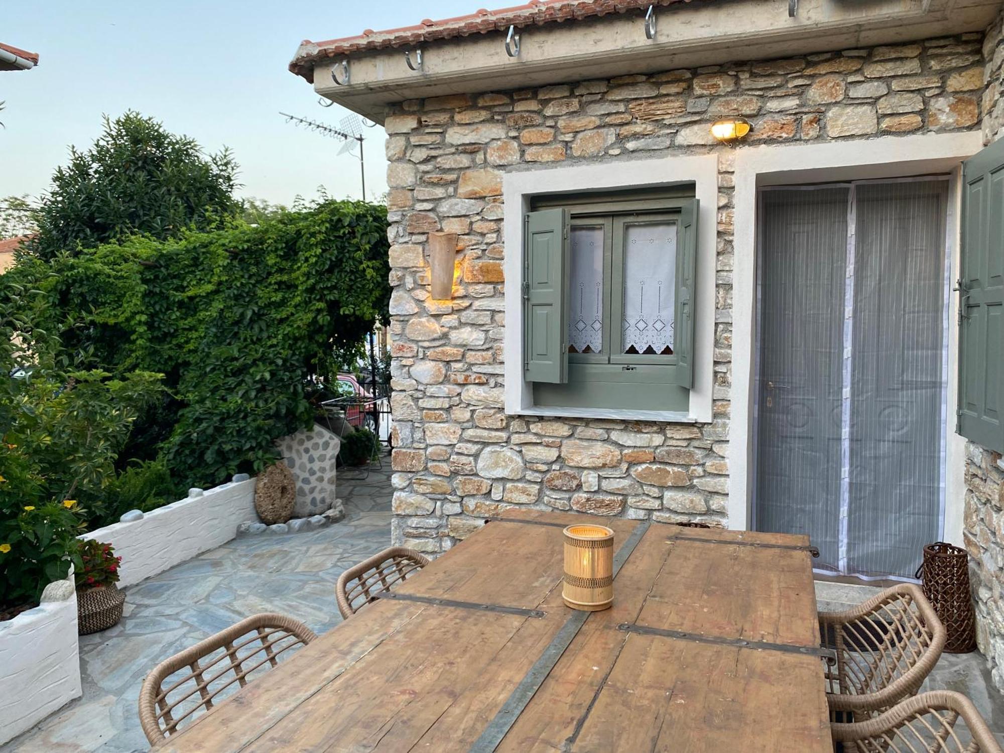 Oneiropetra Luxury House Villa Argalasztí Kültér fotó