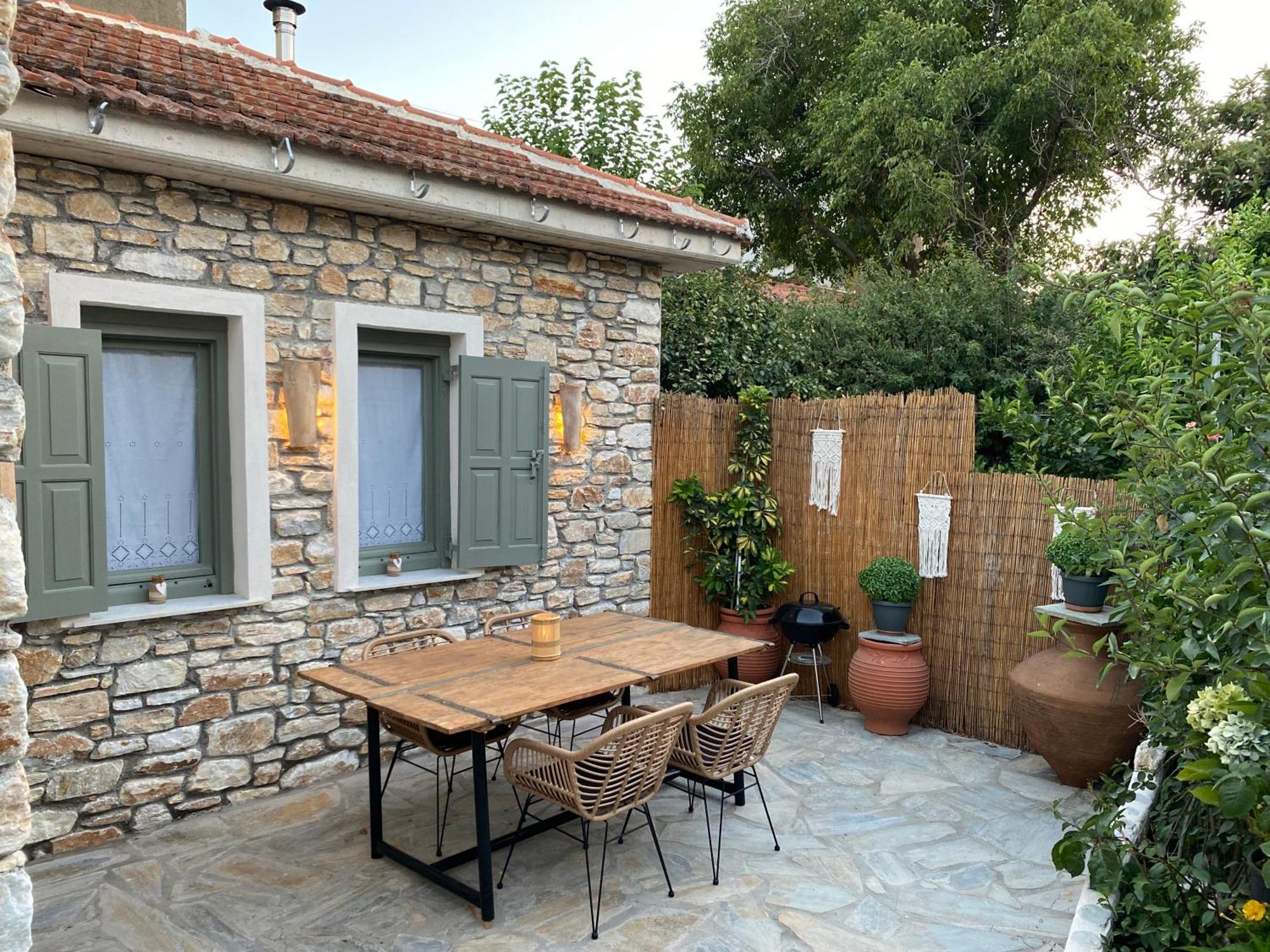 Oneiropetra Luxury House Villa Argalasztí Kültér fotó
